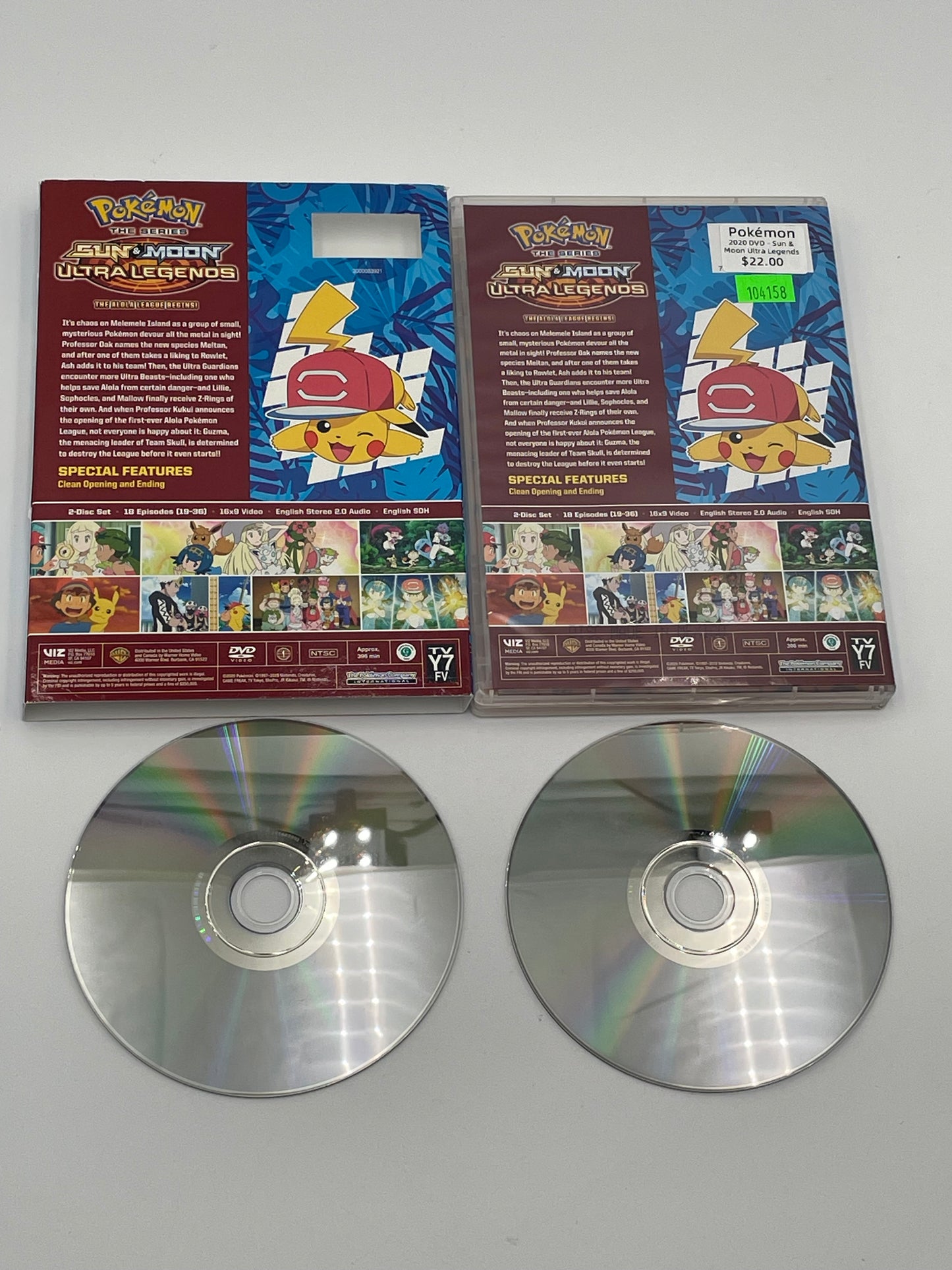 Pokémon - DVD - Sun & Moon Ultra Legends 2020 #104158