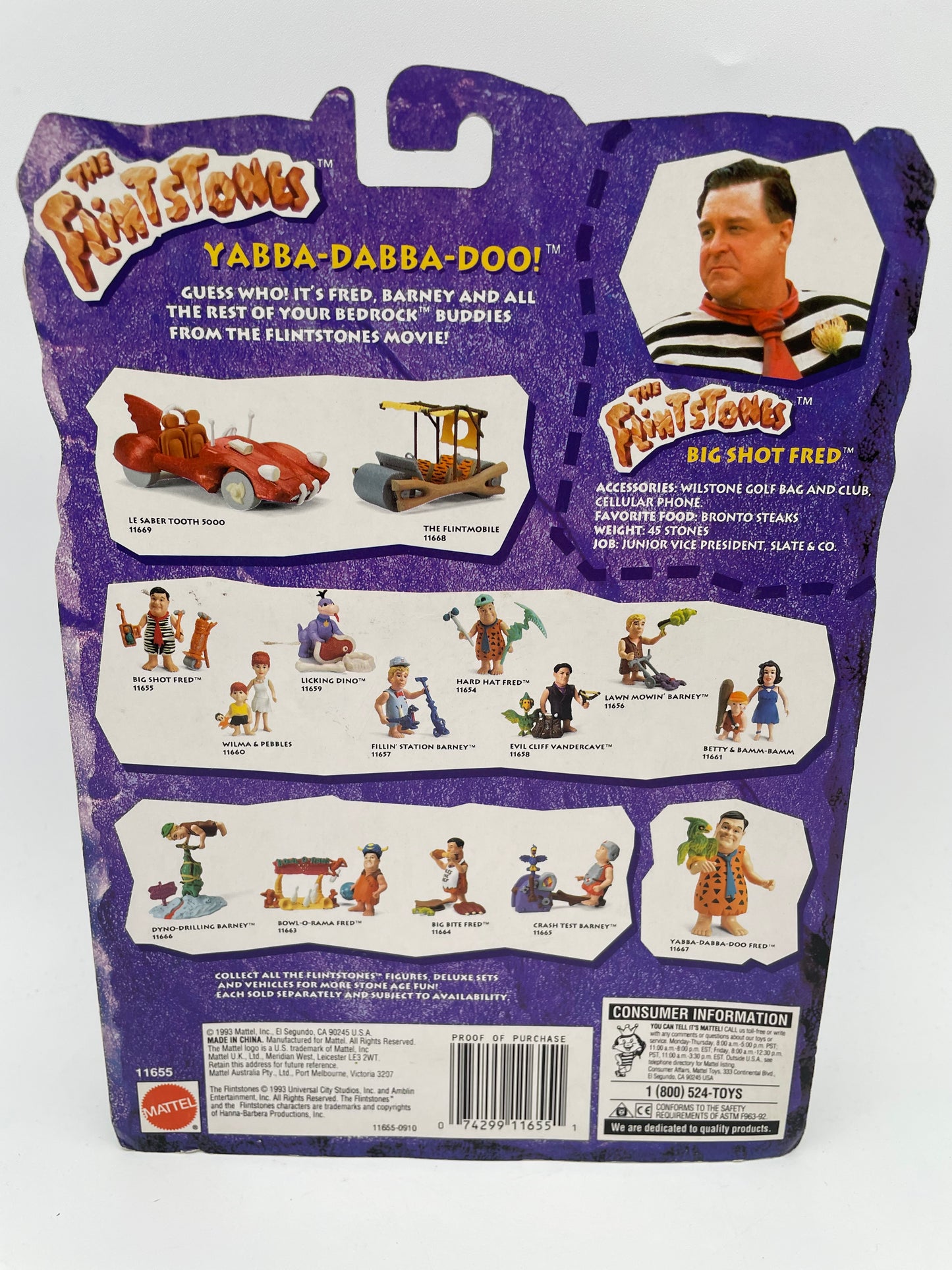 Flintstones - Figure - Big Shot Fred 1993 #104759