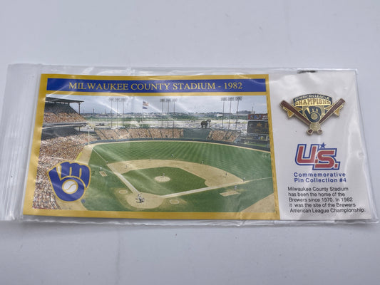 Commemorative Pin Collection - #4 Milwaukee County Stadium #101872