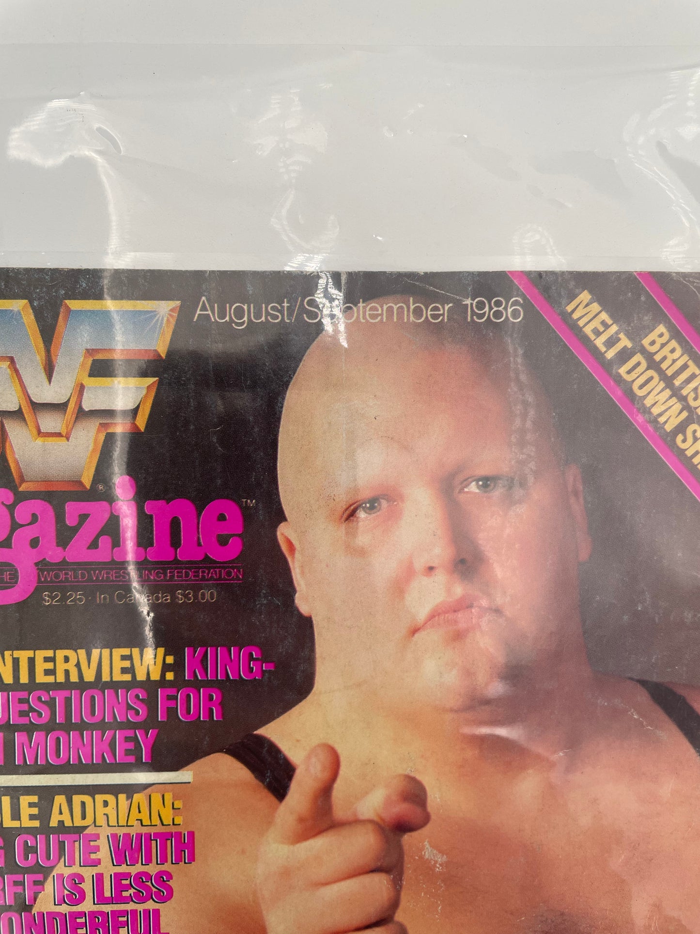 WWF Magazine - Bundy - Aug/Sept 1986 #101622