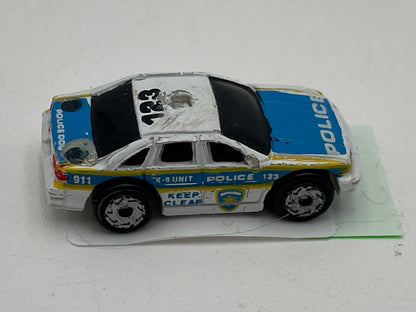 Micro Machines - Chevrolet Caprice Police K9 Car 1989 #104688