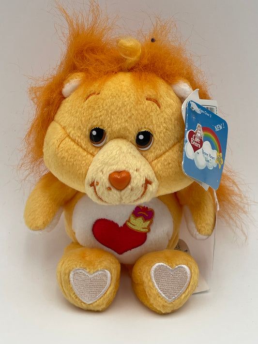 Care Bear - Brave Heart Lion Plush w/ Tags 2004 #103717