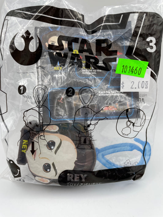 Star Wars - McDonald’s- Rey Keychain 2019 #101460