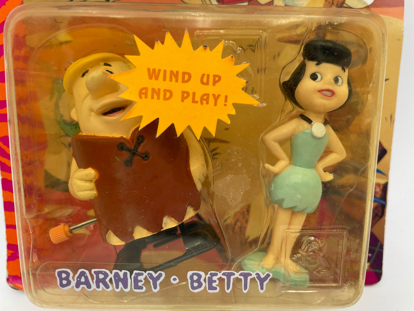 Flintstones - Wind-up - Barney & Betty 1994 #104754