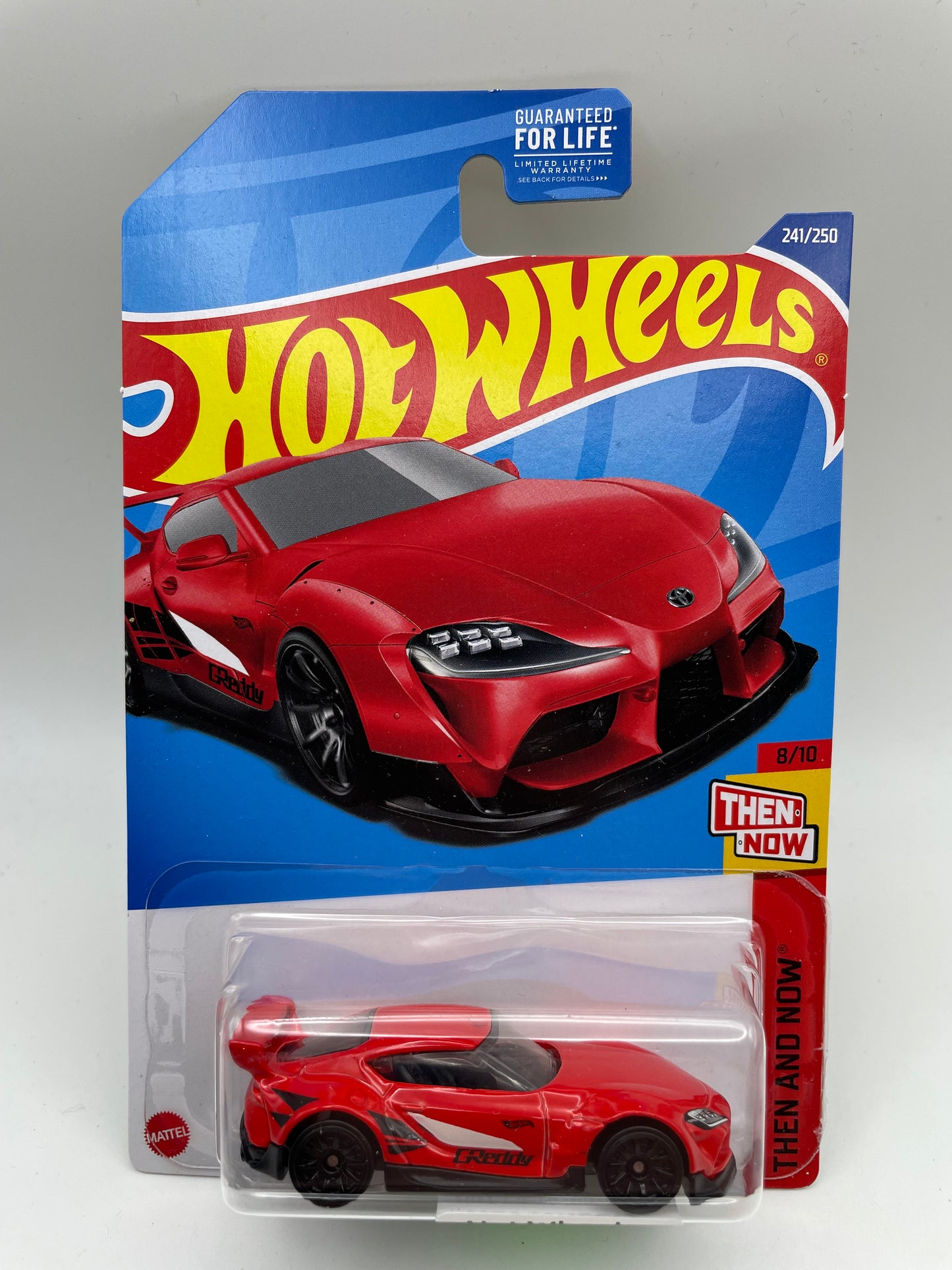 Hot Wheels - Then & Now - #241 8/10 ‘20 Toyota GR Supra 2022 #103288