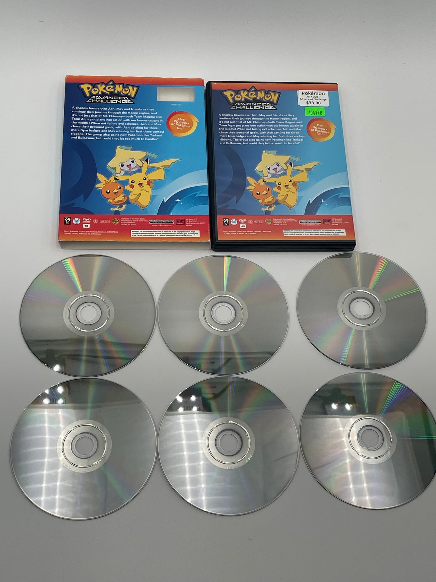 Pokémon - DVD - Advanced Challenge 2017 #104178