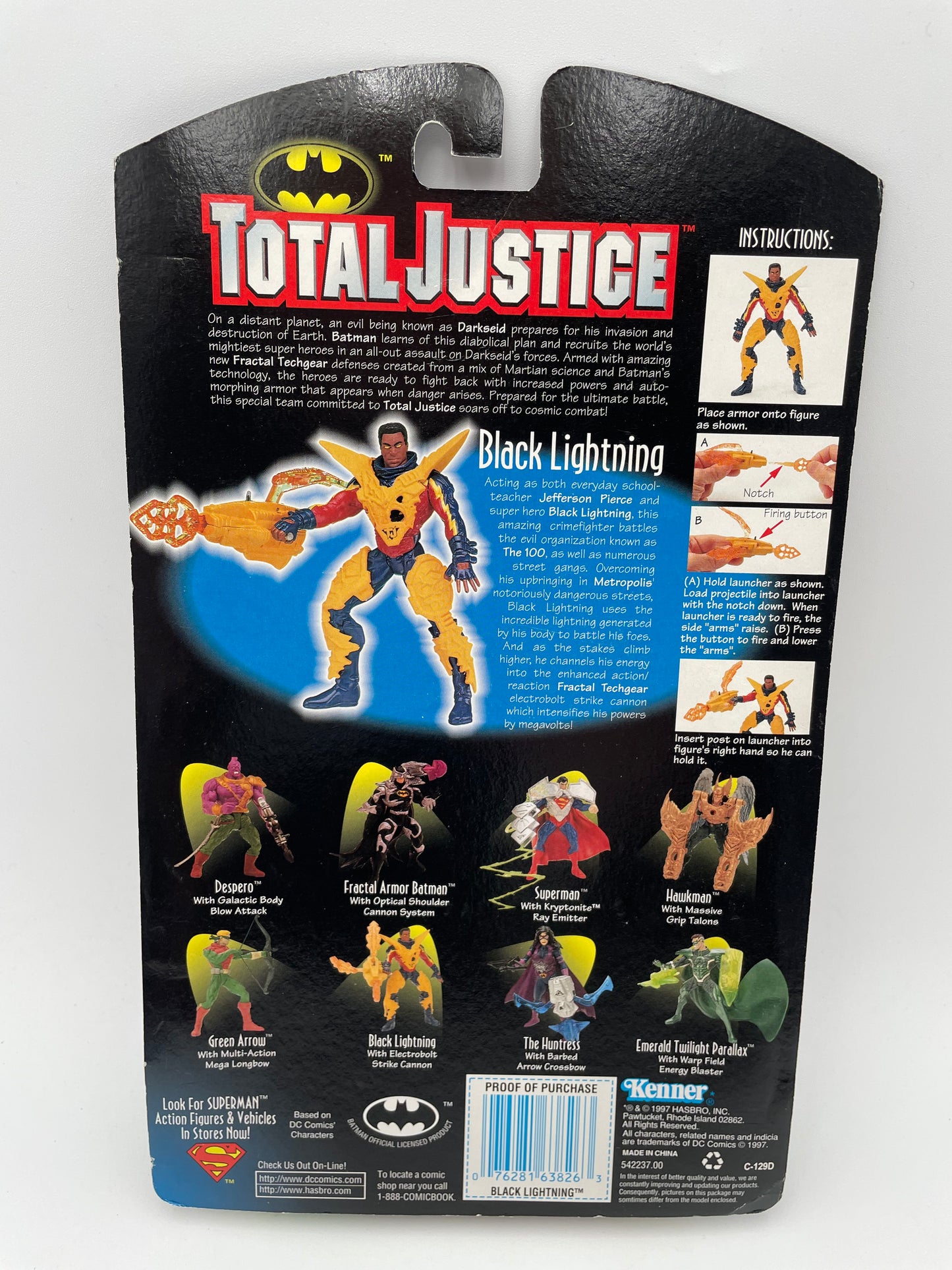 DC - Total Justice - Black Lightning 1997 #103489