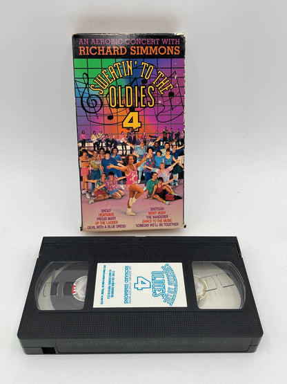 VHS - Richard Simons - Sweatin to the Oldies 4 #104542