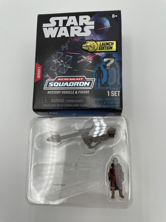 Star Wars - Micro Galaxy Squadron - Mystery Pack - Din Djarin - 2022 #102459