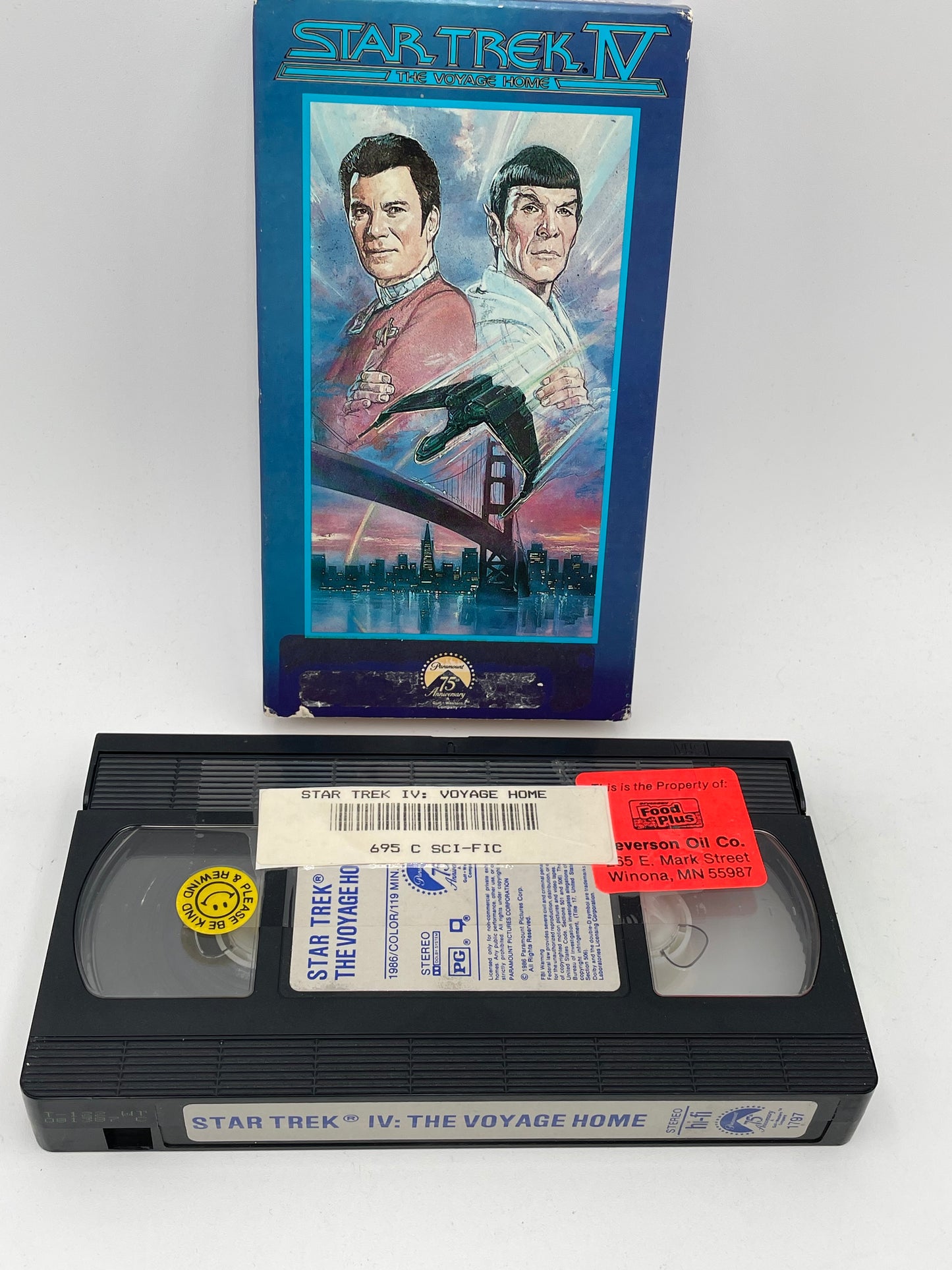 Star Trek - VHS - Star Trek IV The Voyage Home 1987 #104521