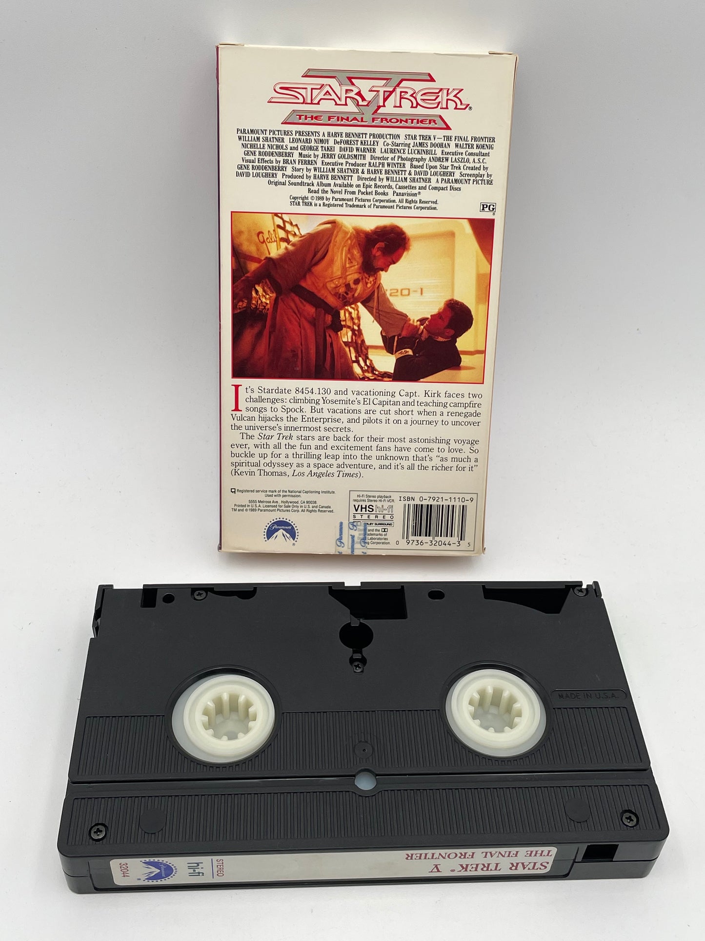 Star Trek - VHS - Star Trek V The Final Frontier 1989 #104524