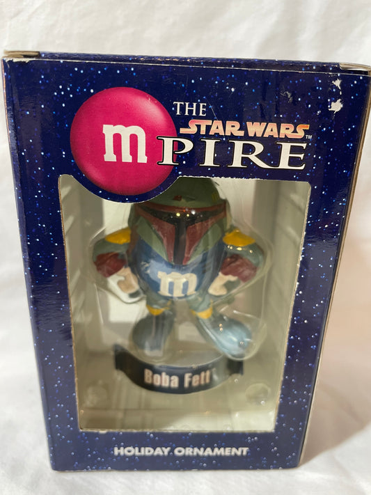 Star Wars - M&M Holiday Ornament - Boba Fett - 2005 #100159