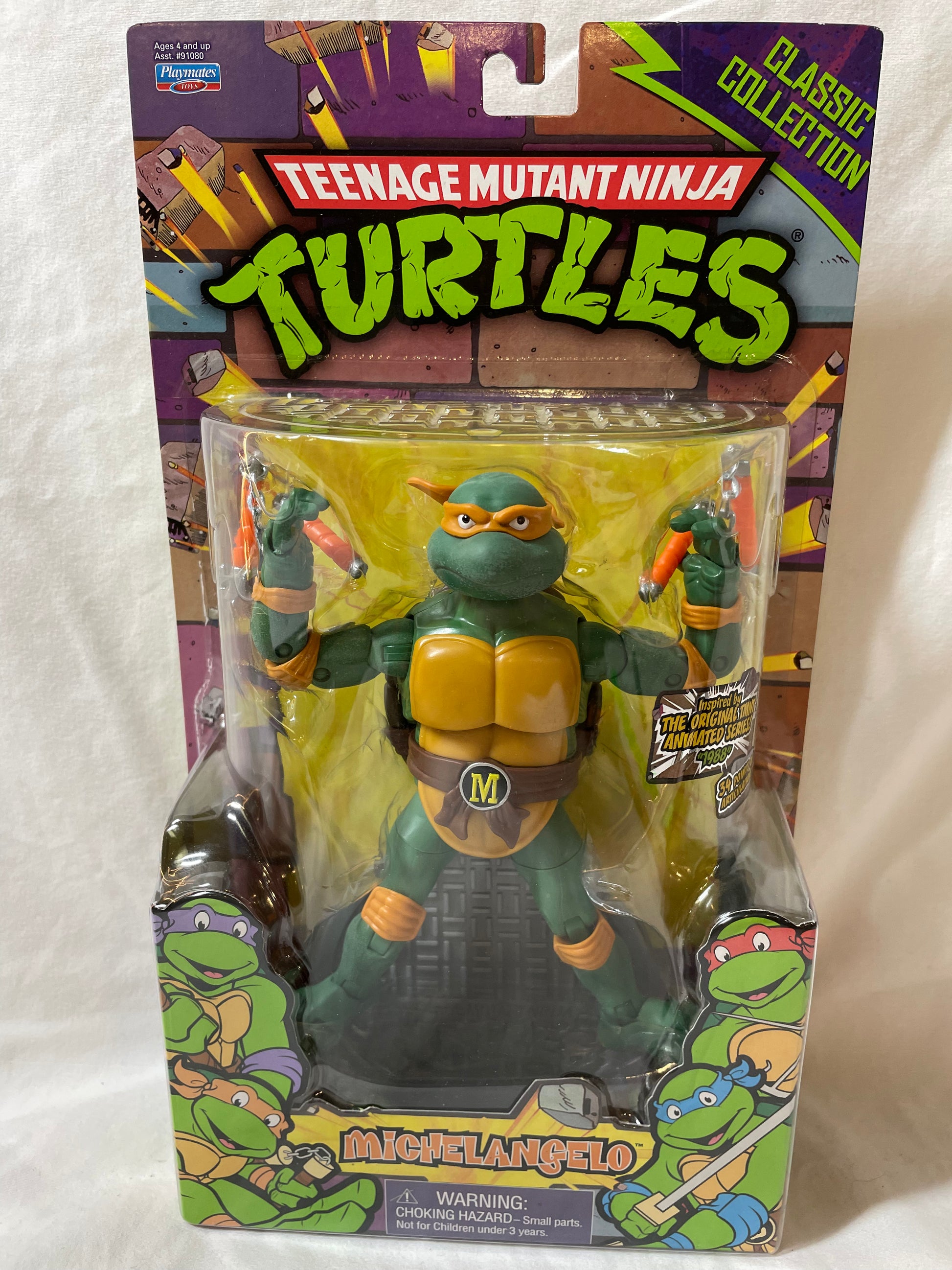 2012 Playmates TMNT Teenage Mutant Ninja Turtles Classic